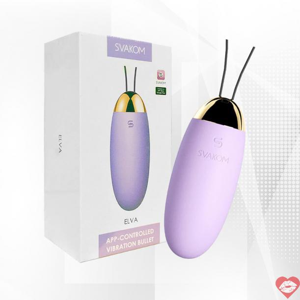 Review Trứng rung không dây Svakom Elva App-Controlled điều khiển qua app bluetooth loại tốt 