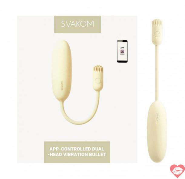 Cung cấp Trứng rung 2 đầu Svakom Shimmer điều khiển thông minh qua App nhập khẩu 