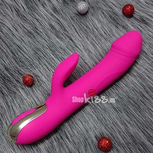 Dương vật rung thụt sưởi ấm Leten Strong Thrusting Vibrator
